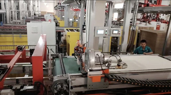 شراء المطبخ الساخن من الخشب المقاوم للطاقة الصناعية المطبخ ذو الدورة القصيرة الخط التلقائي 48ft online manufacture