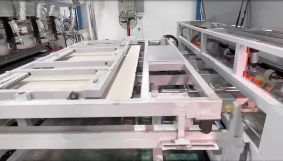 شراء دورة قصيرة الأثاث لوحة التشطيب آلة الطباعة الساخنة الميلامين Mdf آلة الطباعة 80 ورقة ساعة online manufacture