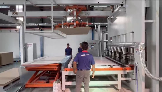 شراء دورة قصيرة الميلامين المصفوفة للضغط الساخن للخشب المقاوم online manufacture