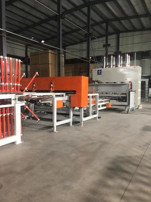 شراء 4'×10' 5'×10' دورة قصيرة الماكينة الهيدروليكية للضغط الساخن online manufacture